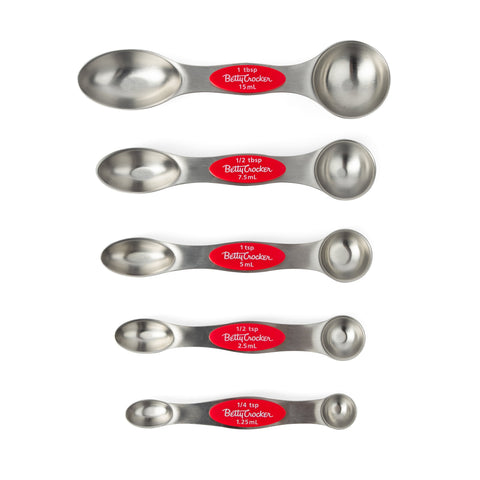 Image of BETTY CROCKER Dual End Measuring Spoon Set - 5pc