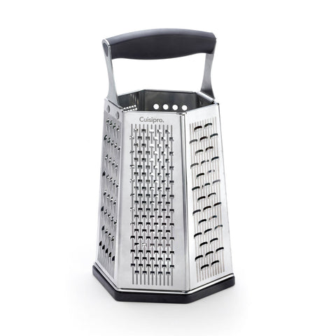 Image of Cuisipro Silver 6 Sided Box Grater - Cuisipro USA