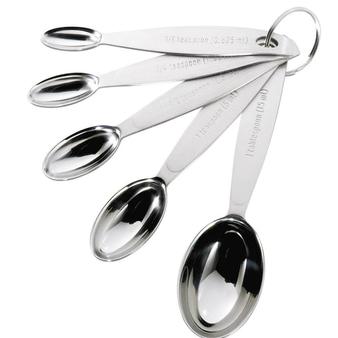 Image of Cuisipro Stainless Steel Measuring Spoons _Set of 5 - Cuisipro USA