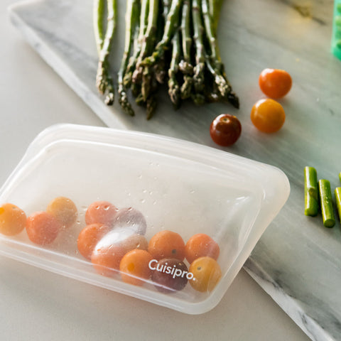 Image of Cuisipro Reusable Bags Clear 200ml (set of 2)