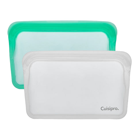 Image of Cuisipro Reusable Bags, Silicone 400ml (Set of 2)
