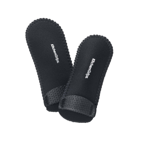 Image of Kitchen Grips FLXaPrene Pan Handle Holder_Set of 2 - Black