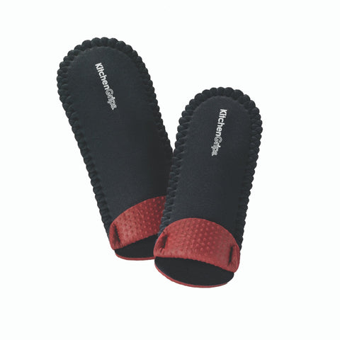 Image of Kitchen Grips FLXaPrene Pan Handle Holder_Set of 2 - Red
