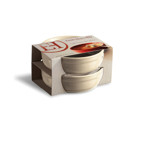 Image of Emile Henry Ramekin Creme Brulee Dishes, 150 ml - Set of 2
