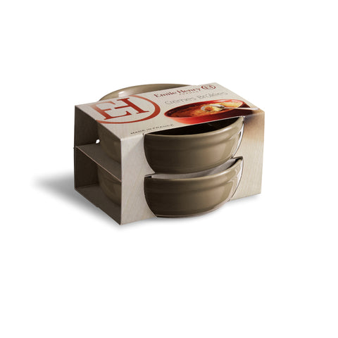 Image of Emile Henry Ramekin Creme Brulee Dishes, 150 ml - Set of 2