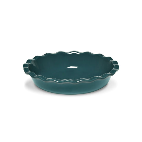 Image of Emile Henry Round Fluted Pie Dish, 1.2 L