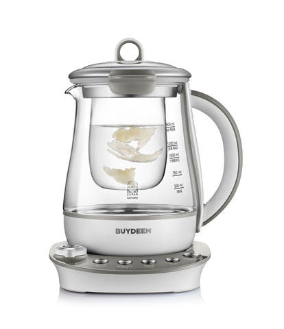 Image of Buydeem Health-Care Beverage 9-in-1 Brew Cooker Kettle, 1.5L, Grey (K2683)