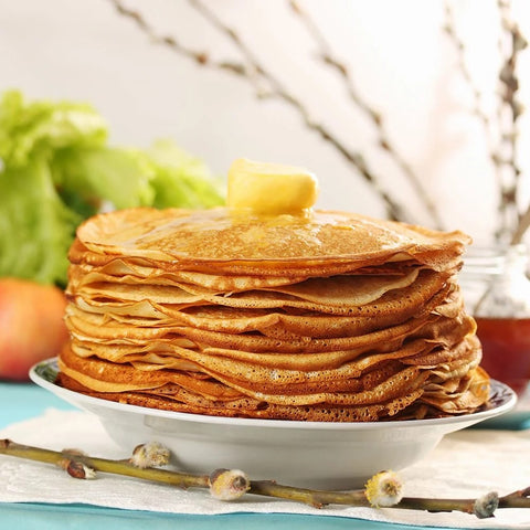 Image of de Buyer Beeswax-Coated Iron Crepe Pan
