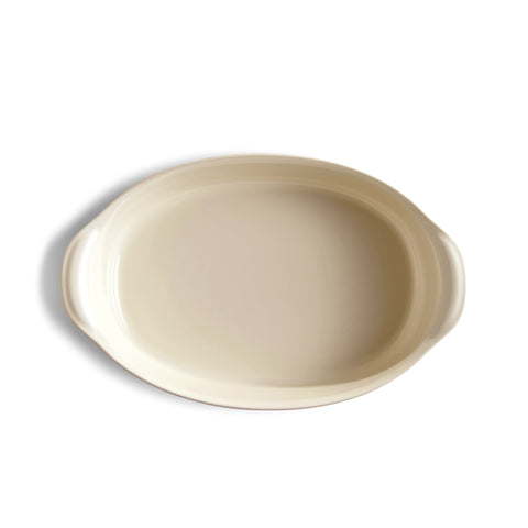 Image of Emile Henry Ultime Oval Baking Dish with Handles, 2.3 L