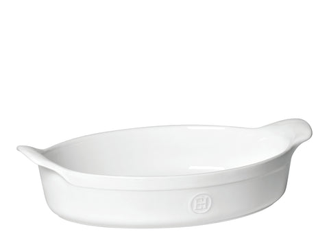 Image of Emile Henry Oval Ceramic Baking Dish with Handles