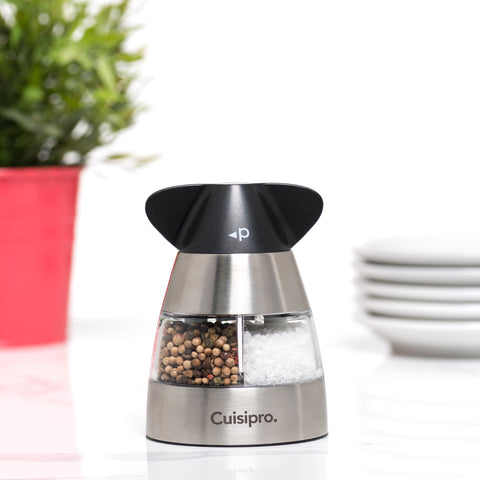Image of Cuisipro Dual Sea Salt and Pepper Grinder