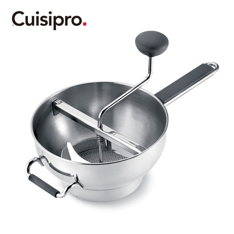 Image of Cuisipro Stainless Steel Food Mill with 3 Discs