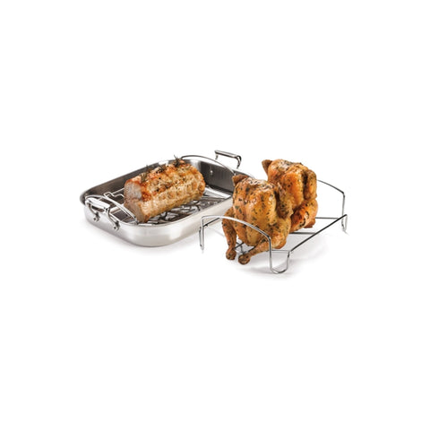 Image of Cuisipro Stainless Steel Multi-Use Dual Roasting Rack