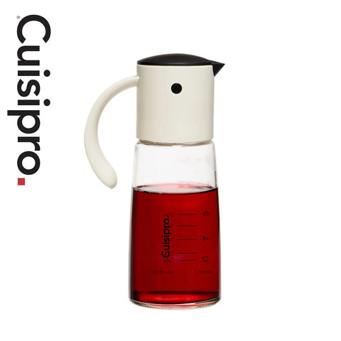 Image of Cuisipro Auto Open-Close Drip-Free Glass Oil Dispenser, 300 ml
