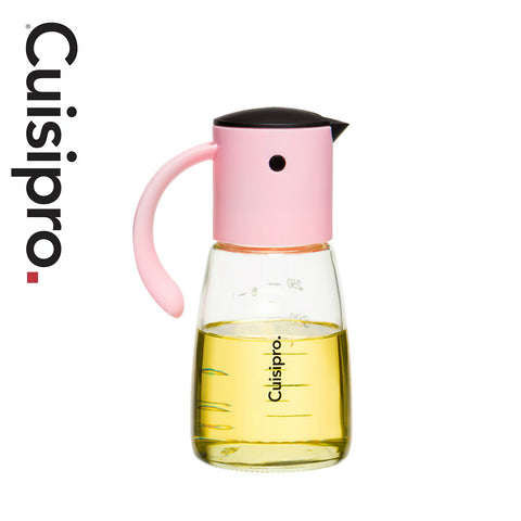 Image of Cuisipro Auto Open-Close Drip-Free Glass Oil Dispenser, 300 ml