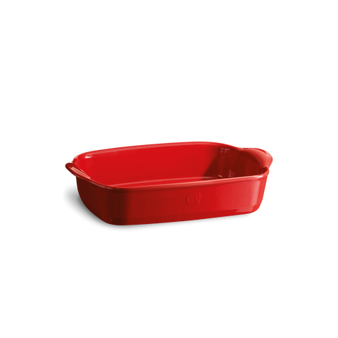 Image of Emile Henry Ultime Rectangular Baking Dish with Handles, 1.55 L