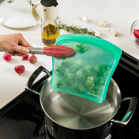 Image of Cuisipro Green Reusable Bags 800ml