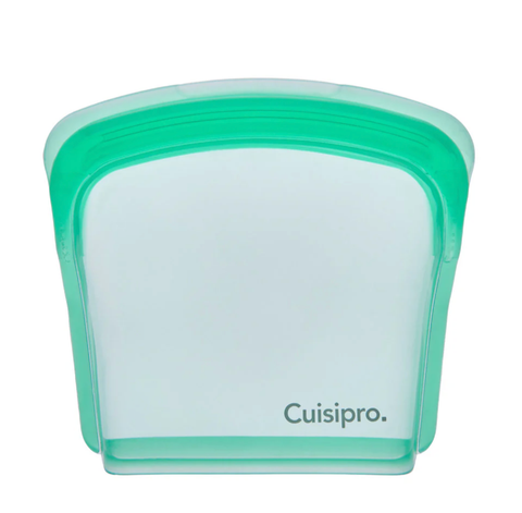 Image of Cuisipro Platinum Silicone Food Bags, 200 ml – Green, Set of 2 – image 2