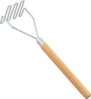 Browne 23 in Wooden-Handle Potato Masher