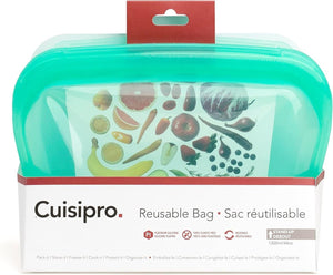 Cuisipro Stand-Up Reusable Bag, 1300 ml