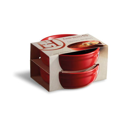 Image of Emile Henry Ramekin Creme Brulee Dishes, 150 ml - Set of 2