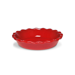 Emile Henry Round Fluted Pie Dish, 1.2 L