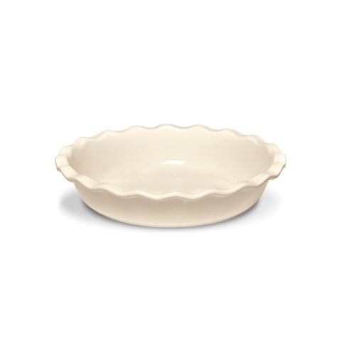 Image of Emile Henry Round Fluted Pie Dish, 1.2 L