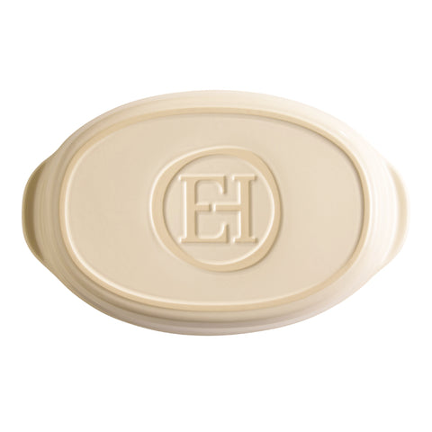 Image of Emile Henry Ultime Oval Baking Dish with Handles, 2.3 L