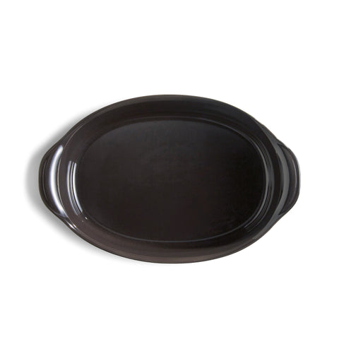 Image of Emile Henry Ultime Oval Baking Dish with Handles, 2.3 L
