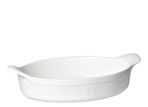 Emile Henry Oval Ceramic Baking Dish with Handles