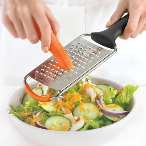 Image of Cuisipro Wide Non-Slip Grater with Measurements, Coarse