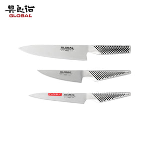 Global G-2111 Starter Home Knife Set, 3-Piece