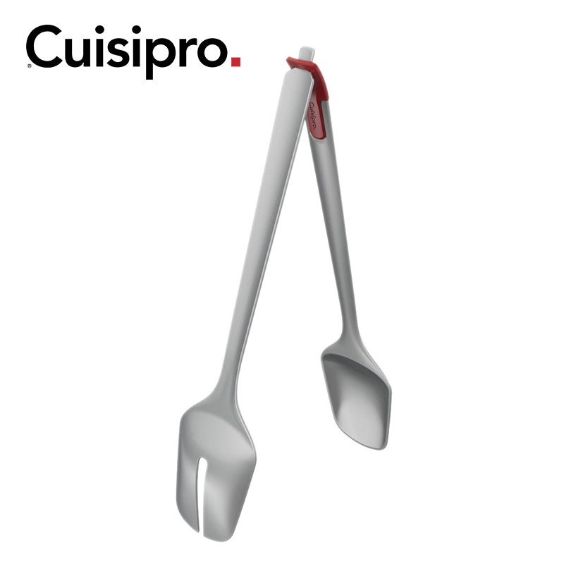 Cuisipro Stainless Steel Multi-Use Salad Tongs
