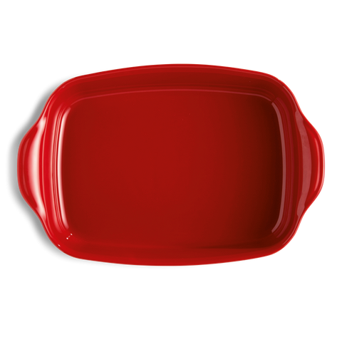Image of Emile Henry Ultime Rectangular Baking Dish with Handles, 4 L