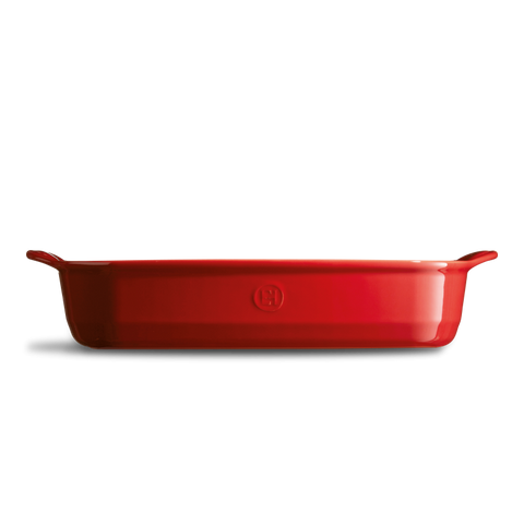 Image of Emile Henry Ultime Rectangular Baking Dish with Handles, 4 L