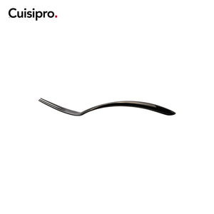 Cuisipro Tempo Noir Black Stainless Steel Fork, Small