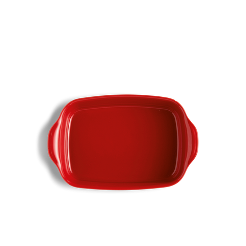 Image of Emile Henry Ultime Rectangular Baking Dish with Handles, 1.55 L