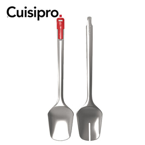 Cuisipro Stainless Steel Multi-Use Salad Tongs